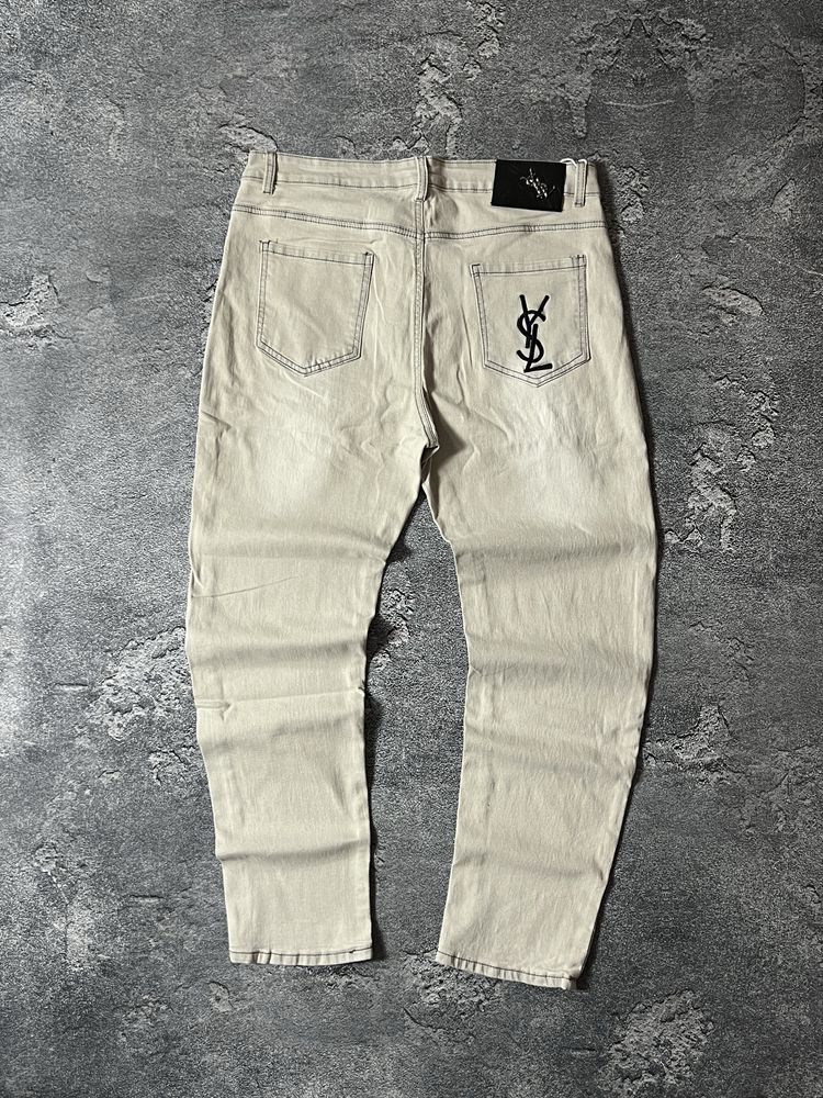 Джинси Yves Saint Laurent (сан лоран, slim fit,слим фит,ysl,юсл)