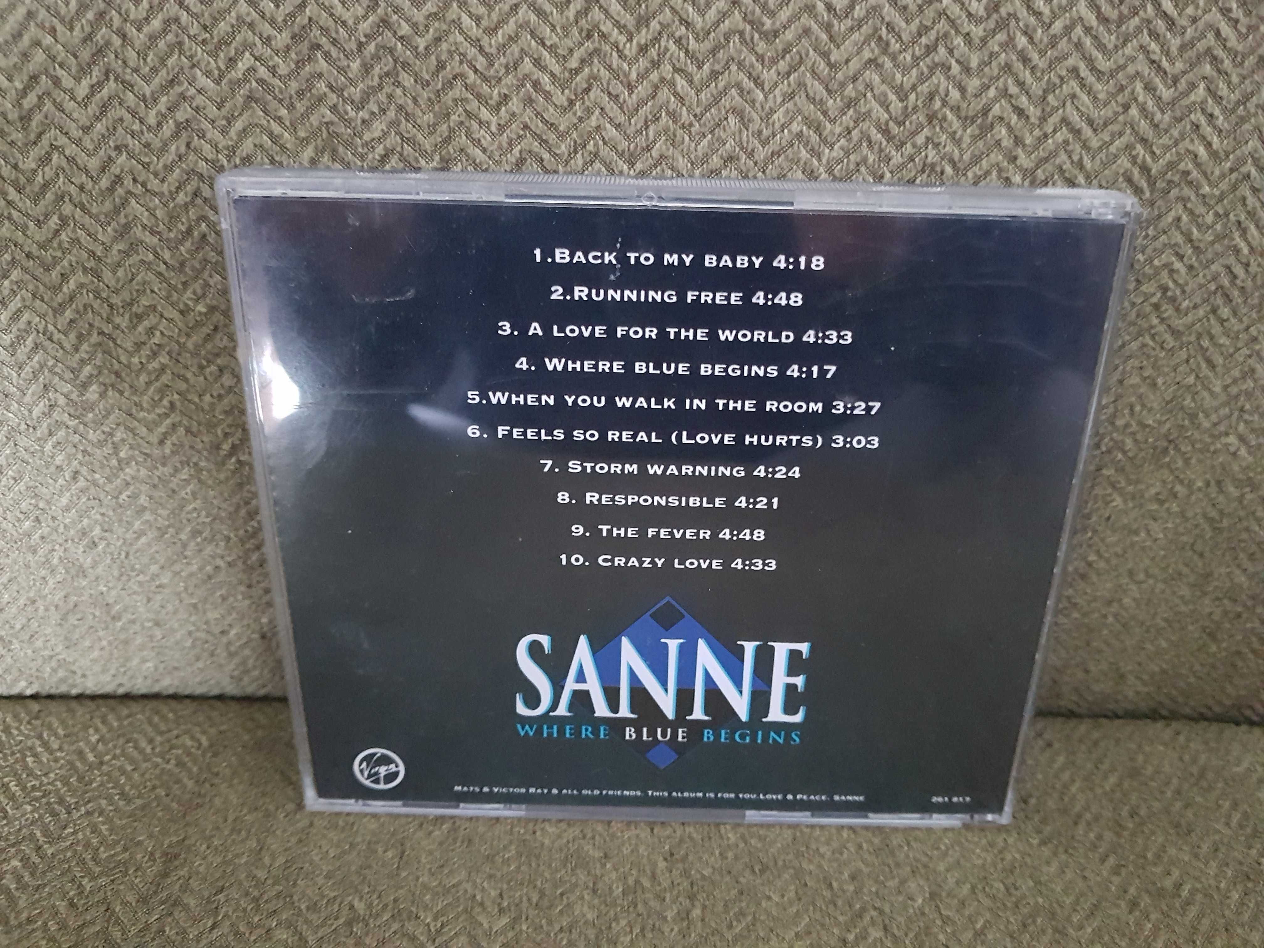 Sanne Salomonsen Where Blue Begins płyta CD