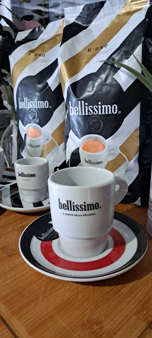 Café  BELLISSIMO D'OURO + Chavenas