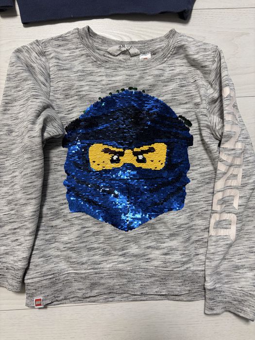 Набір одягу на хлопчика 122-128см - штани hm, кофта next, реглан