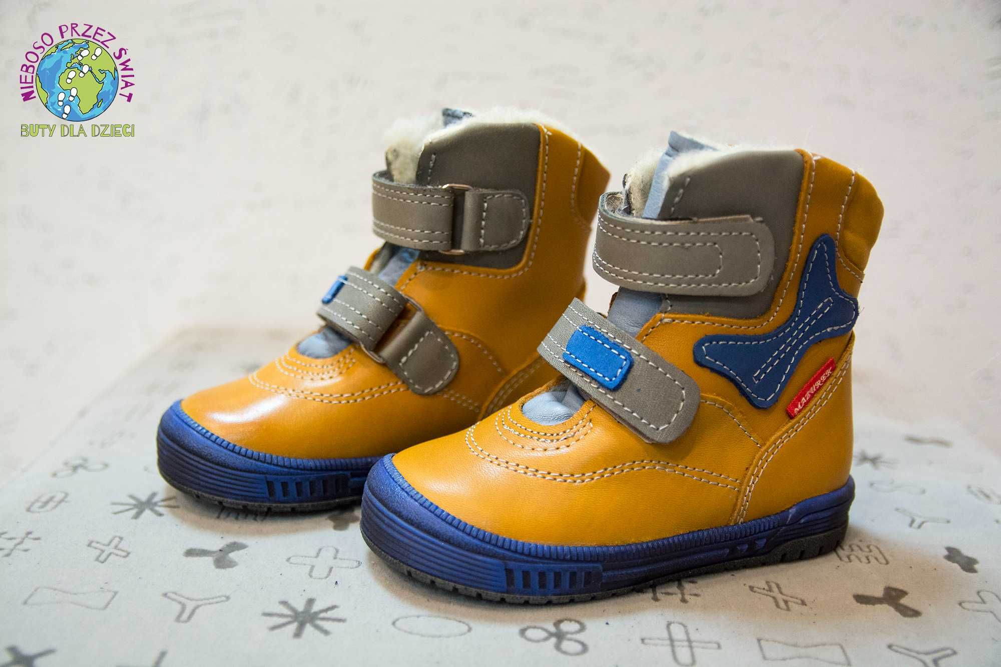 Obuwie dziecięce zimowe buty MAZUREK 1286 r.20