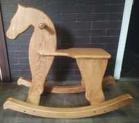 Деревянная лошадка - качалка