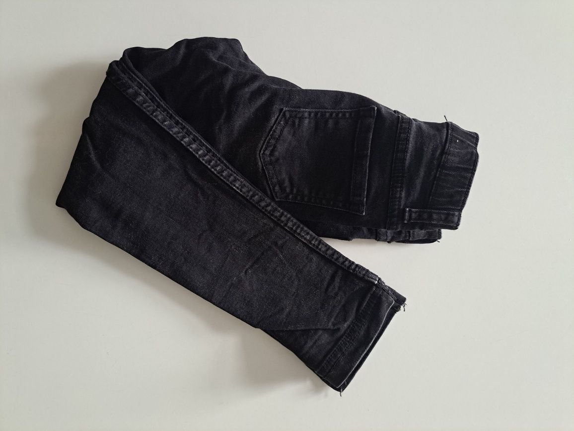 Spodnie coccodrillo przecierany czarny jeans 110