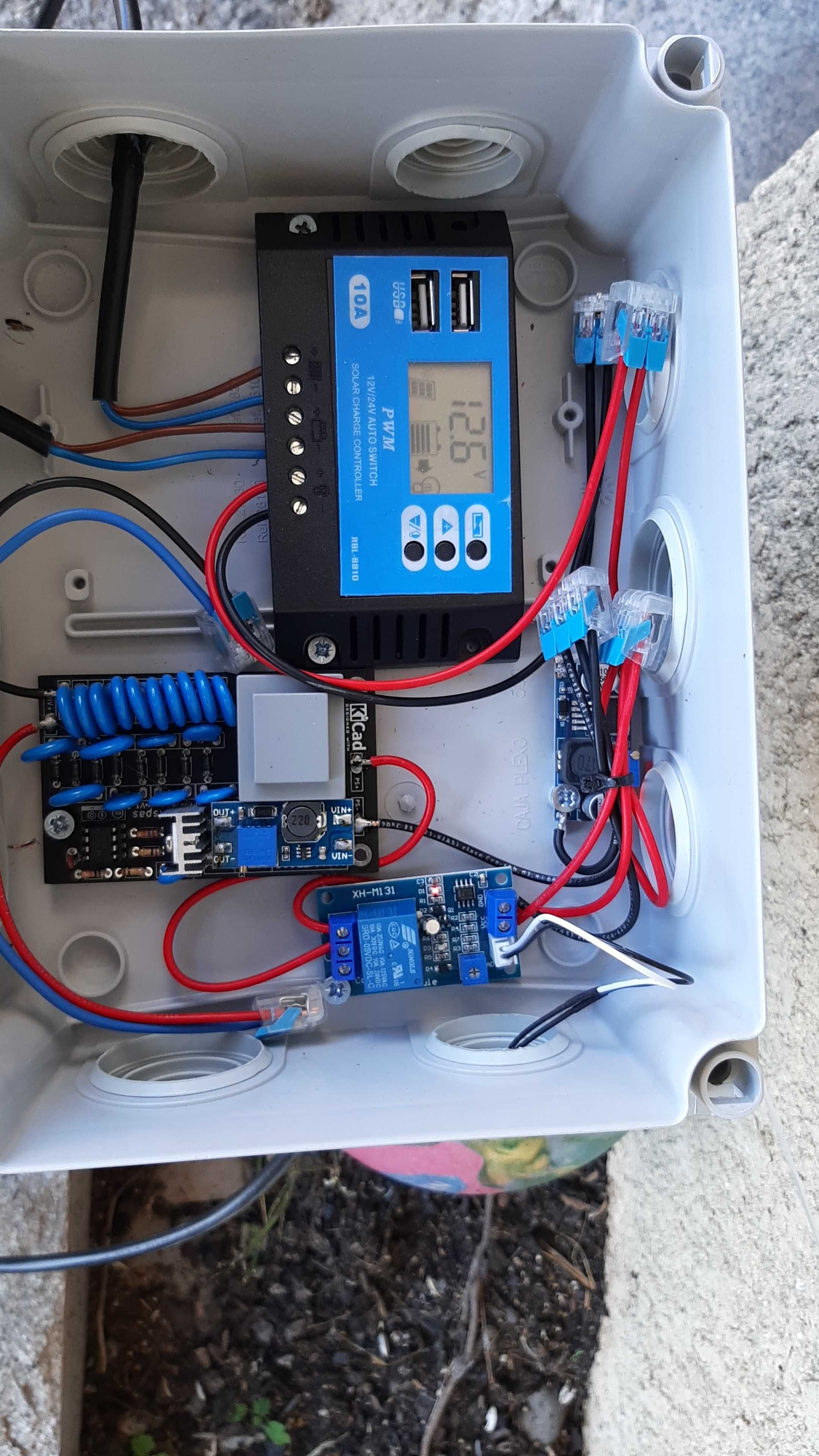 Electrónica para arpas mata vespas