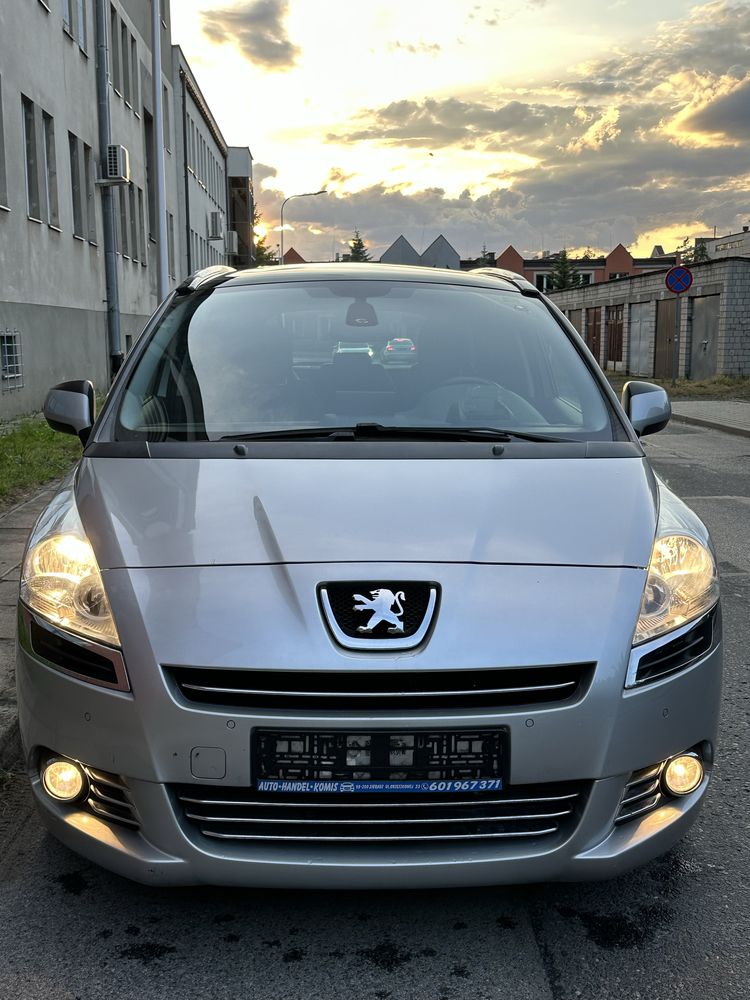 Peugeot 5008 1.6T Benzyna 2012r Bezwypadkowy Full Opcja 7-Osobowy