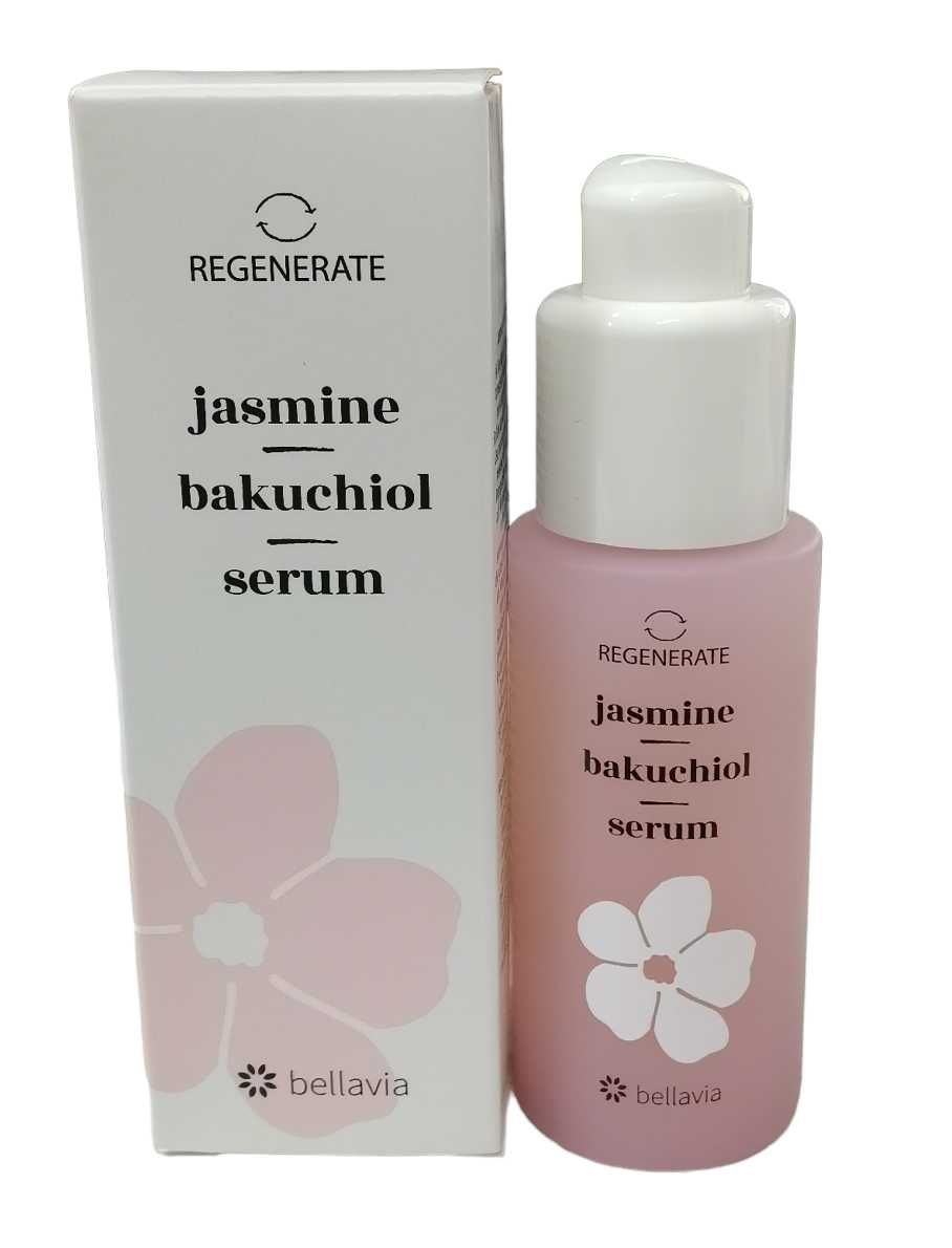 BELLAVIA zestaw kosmetyków damskich serum+roller+krem+węgiel+kula