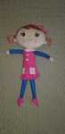 Przytulanka szmacianka lalka you&me Toys'r'us 40 cm