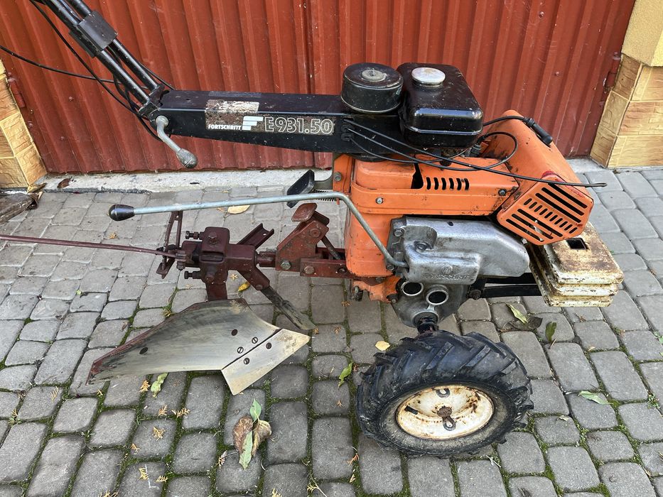 Traktorek Fortschritt E931.50 Dzik Glebogryzarka Pług Simson S51