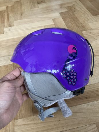 Kask narciarski dziecięcy Smith Zoom JR 48-53 Neon Purple