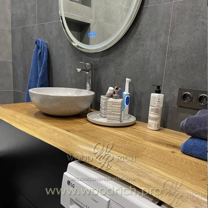 Столешница для ванной под умывальник чашу