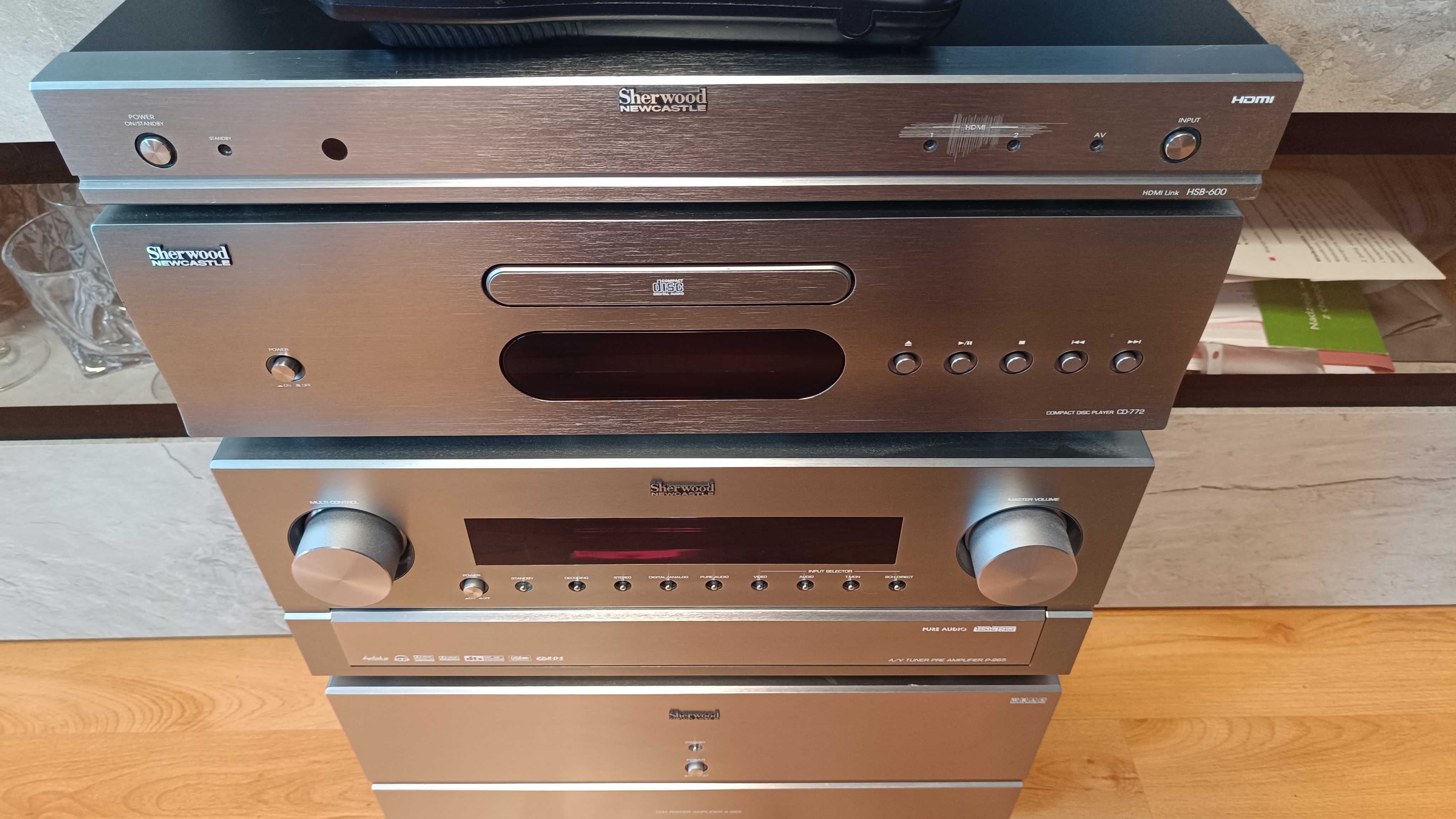 Sherwood  P-965 , A-965  ,CD-772 ,HSB - 600
