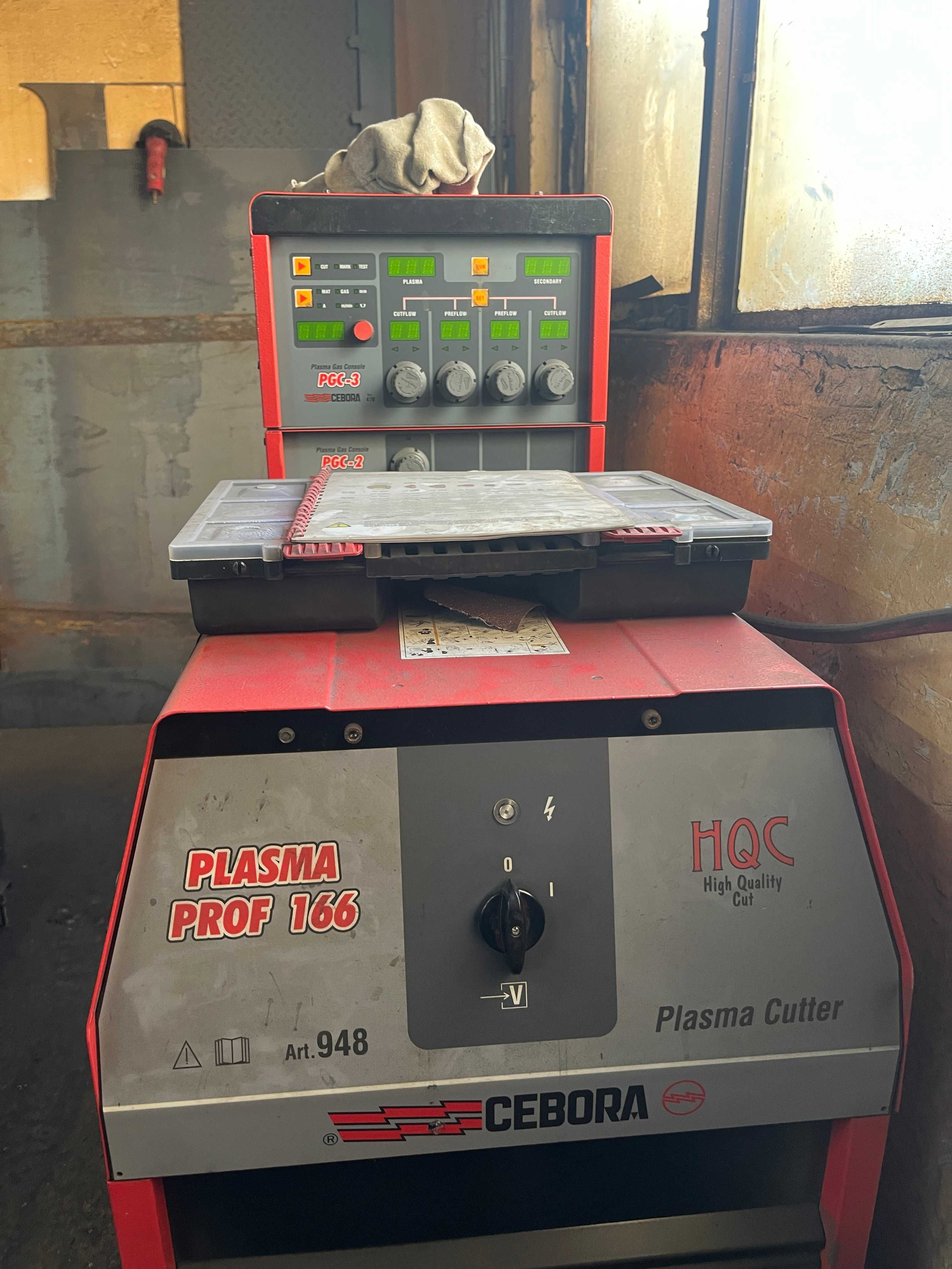 STIGAL DYNAMIC X PRO Cebora Prof 166 HQC plazma model 2020r.
