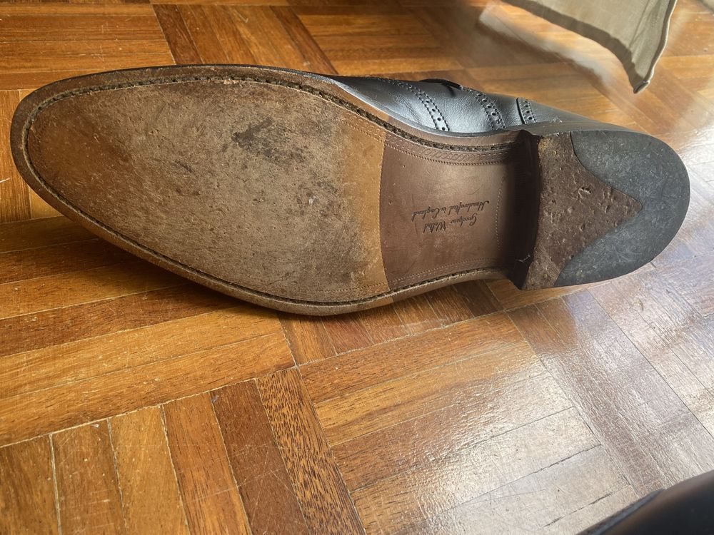 Sapatos homem pele loake 1880 -