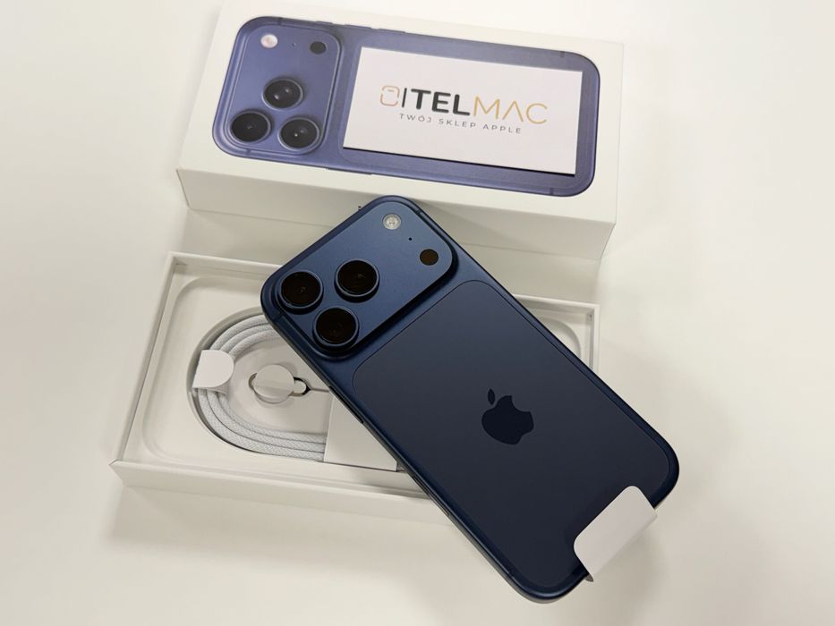 Apple iPhone 17 Pro Max 256 GB 5G • Deep Blue • Gwarancja