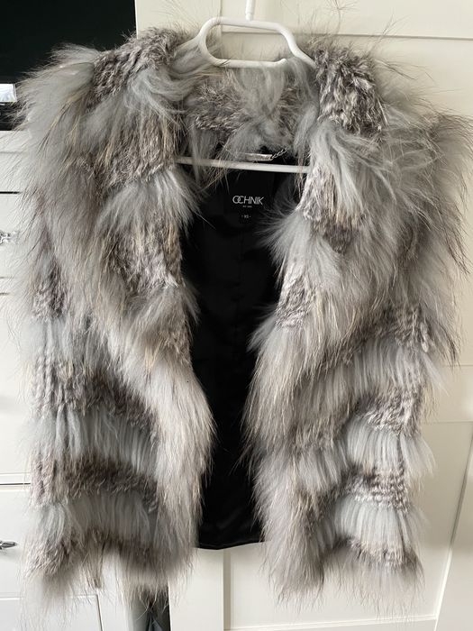 Futro kamizelka skorzana ochnik jenot