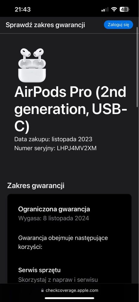 airpods pro 2 nowe