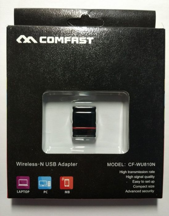 USB wifi адаптер CFWU810N COMFAST вайфай для прийому та роздачі мережі