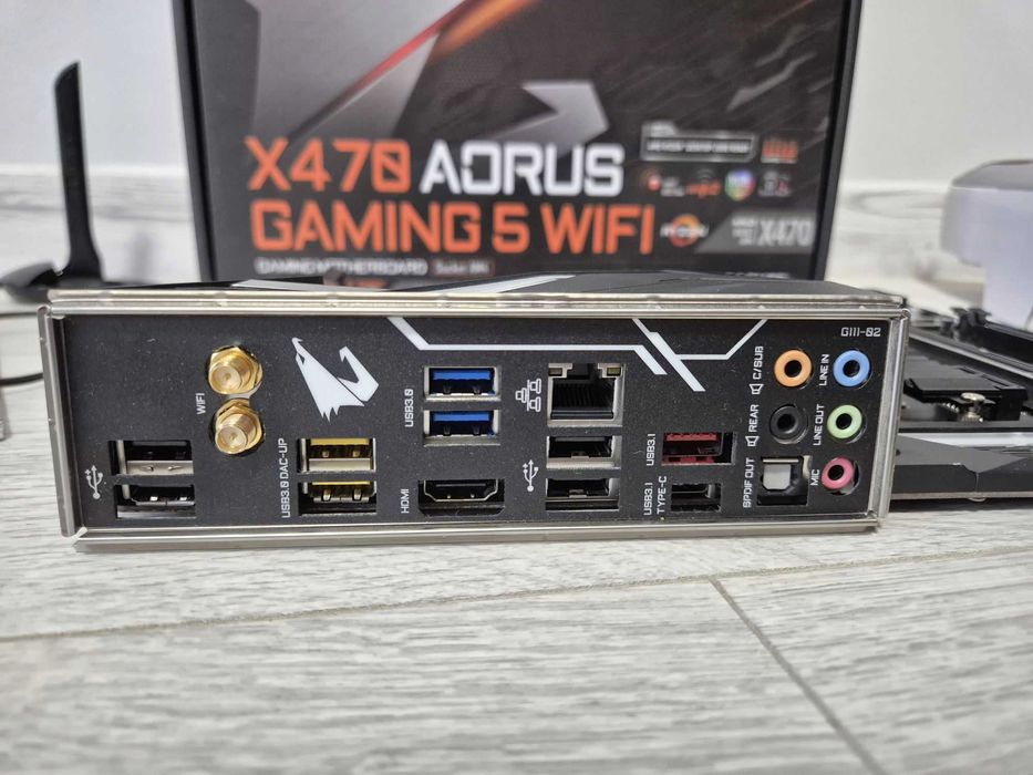 ігровий сет Ryzen 7 3700X 8ядер\16п+ X470 AORUS Gaming 5 WiFi. TradeIN