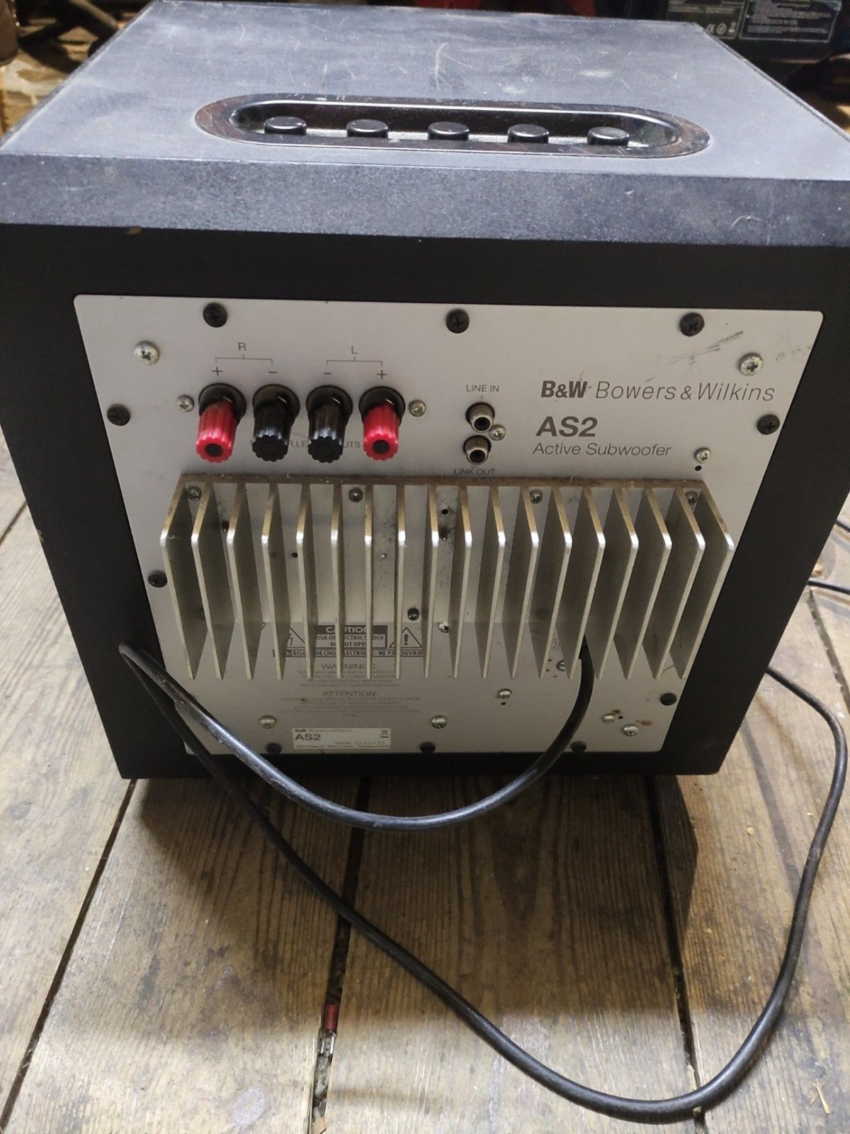b&w głośnik as2 subwoofer