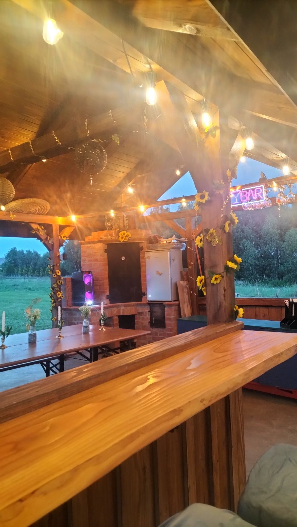 Domek basen wakacje wczasy imprezy jacuzzi balia saun spa panienskie