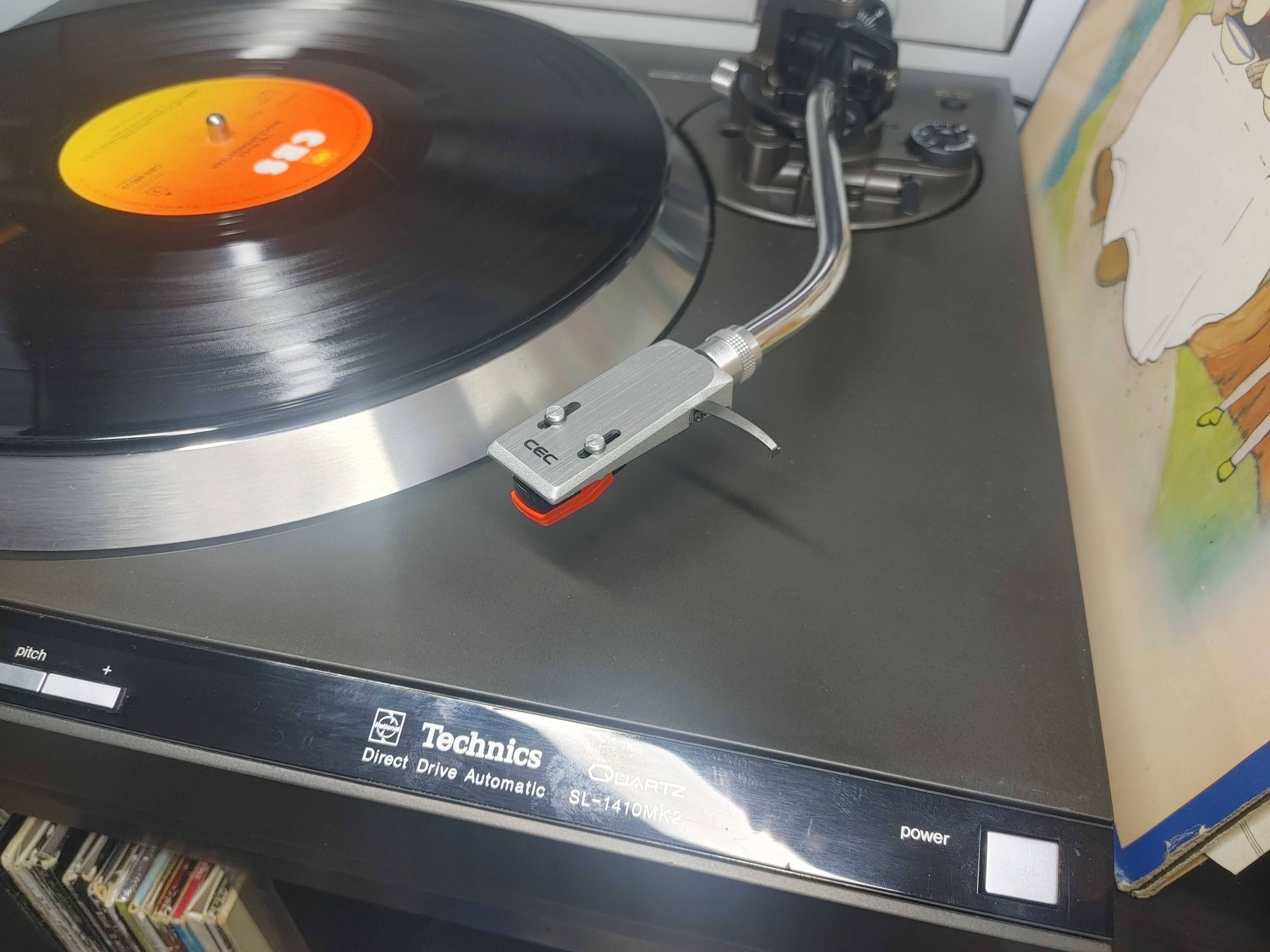 gramofon Technics SL 1410 mk2 Quartz DD ładny