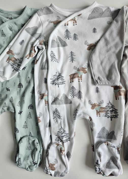 Komplet, zestaw  niemowlęcy; 3 pajacyki; 68; C&A 
Rozmiar: 68
Marka: