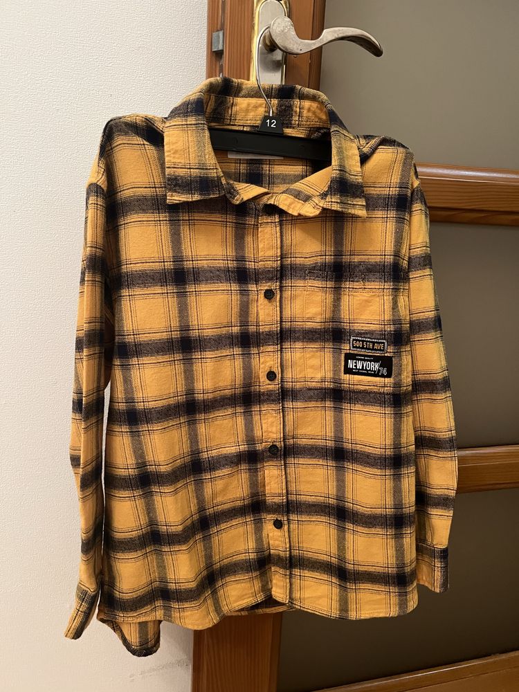 Рубашка в клетку  Zara