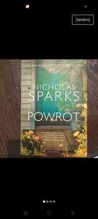 nowa książka autora Nicholas Sparks "Powrót"