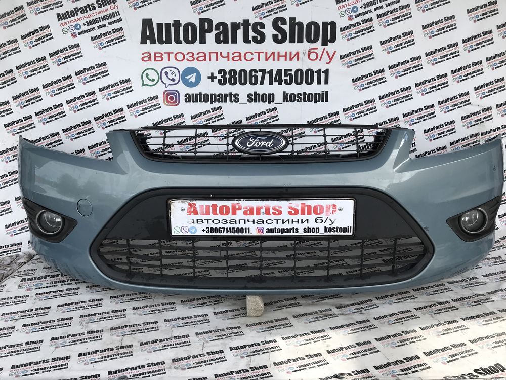 Бампер Ford Focus 2 бампер буфер Фокус 2 рестайл бампер бампєр решотка
