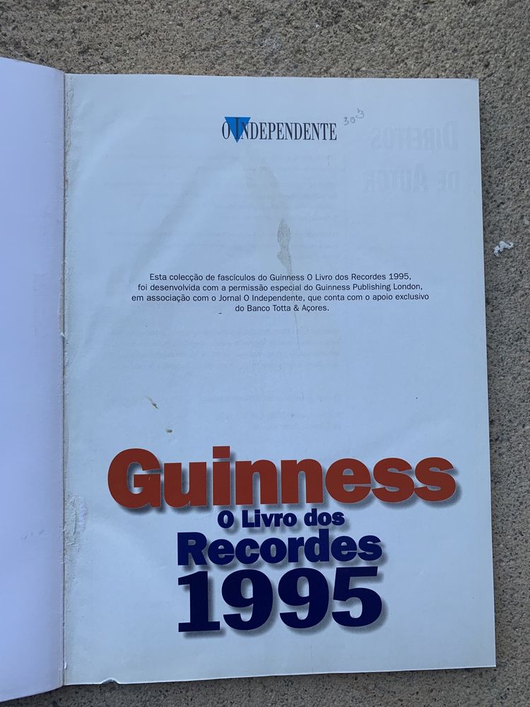 Guinness - o Livro dos Recordes 1995