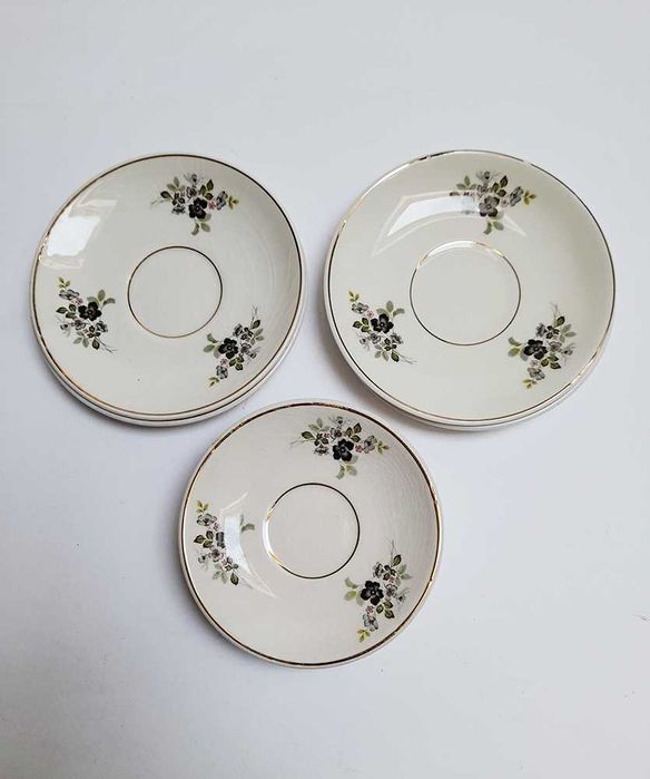 Pratos Antigos Motivos Florais Pires Loiça Sacavém