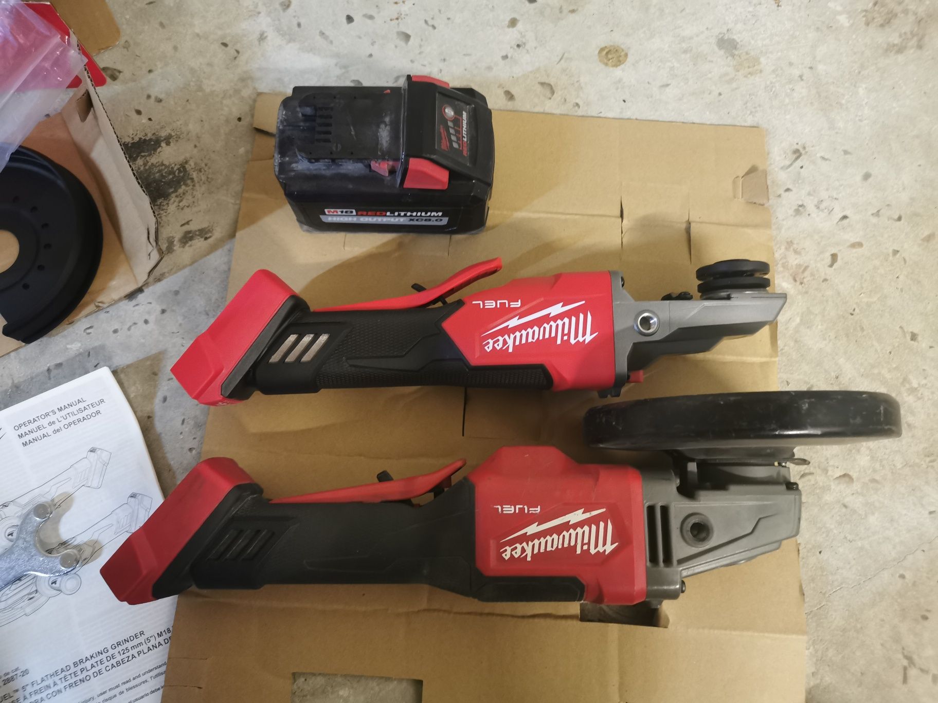 Milwaukee 2886 болгарка ушм