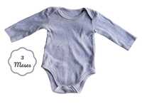 Body Bege Mes Petits Cailloux 3 meses