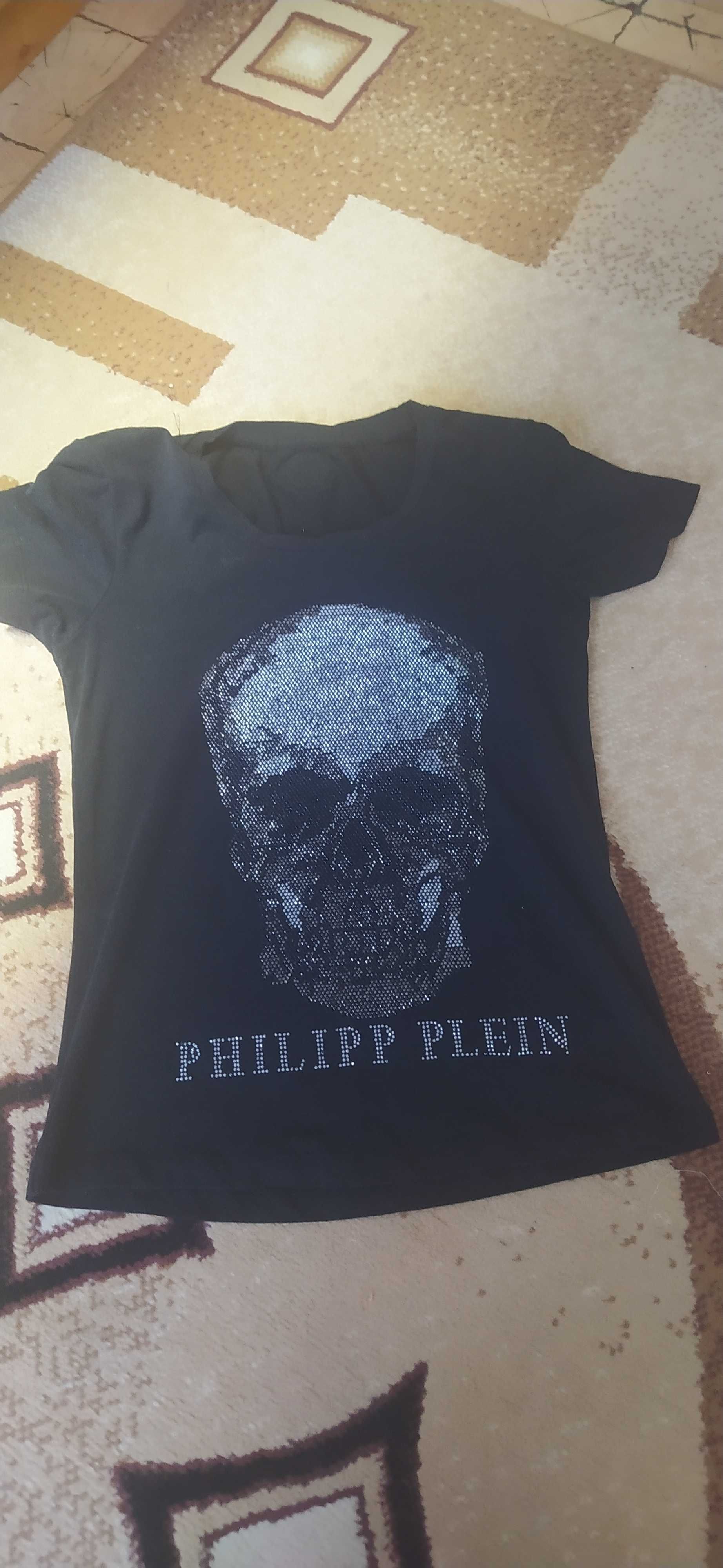 Koszulka czarna Philipp Plein