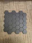 Płytki Raw Decor hexagon duży antracyt 8 szt