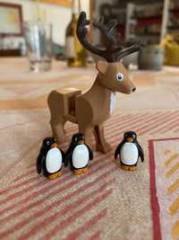 Legos de Natal (elfos, renas e pinguins)