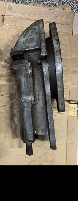 Imadło maszynowe, 200mm obrotowe