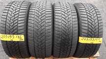Opony Zimowe 205"55"16".DUNLOP.Po 140 zł.Montaż.Wysyłka.GWARANCJA.
