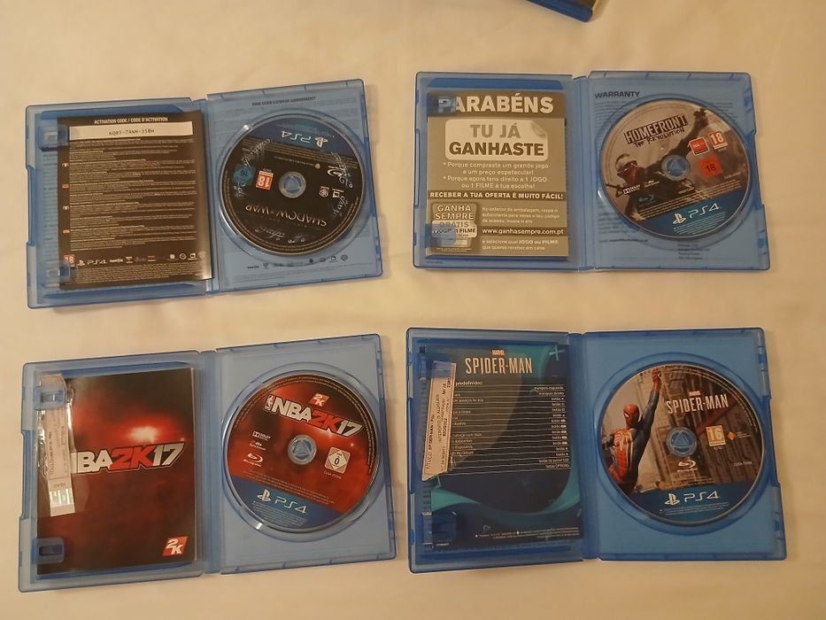 Vendo jogos para PS4
