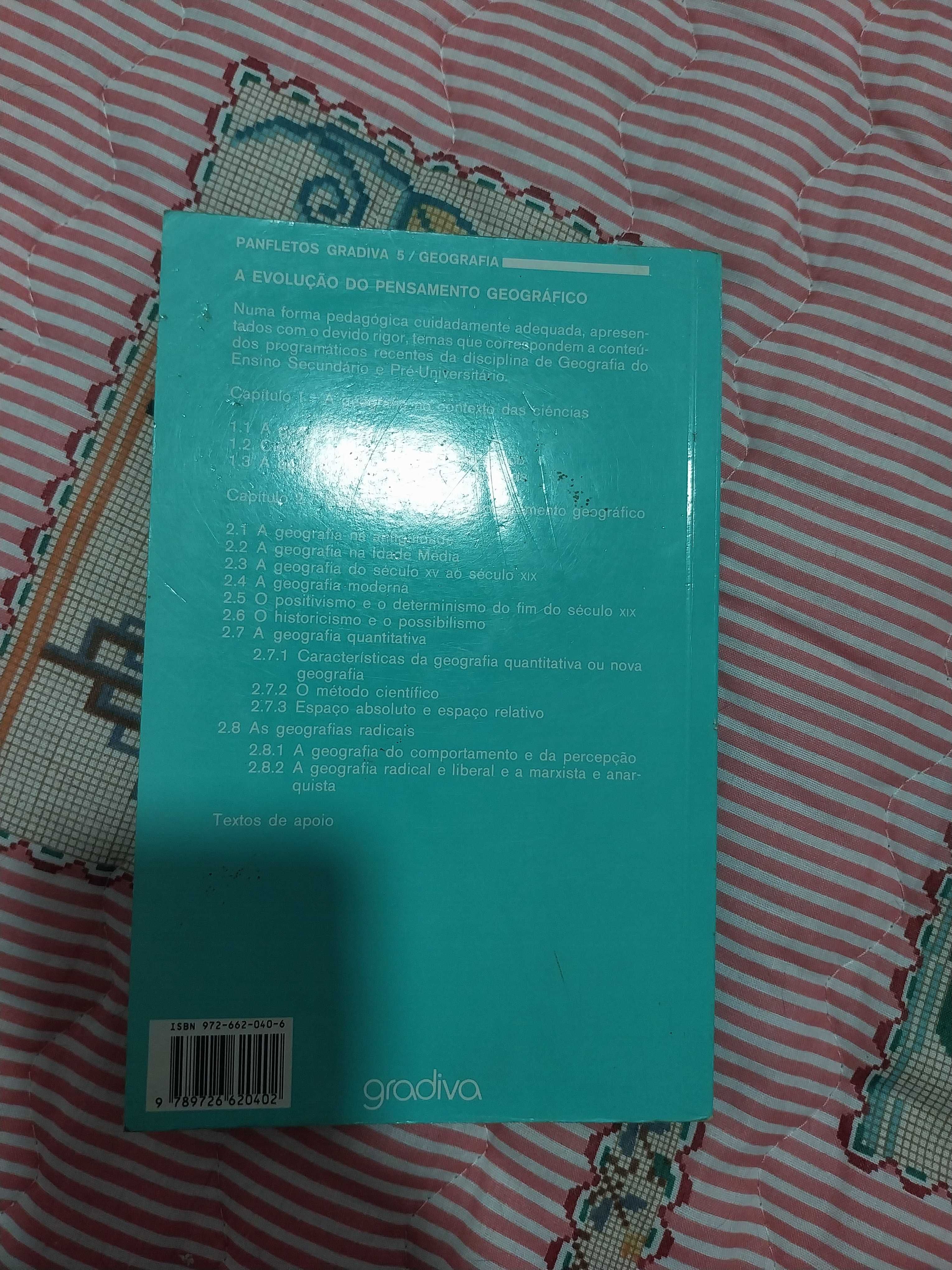 Livro – A Evolução do Pensamento Geográfico