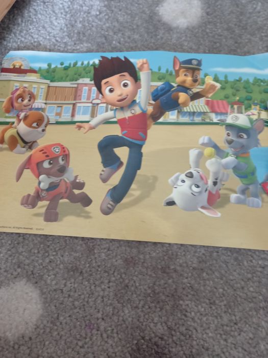 Puzzle duplo Patrulha Pata