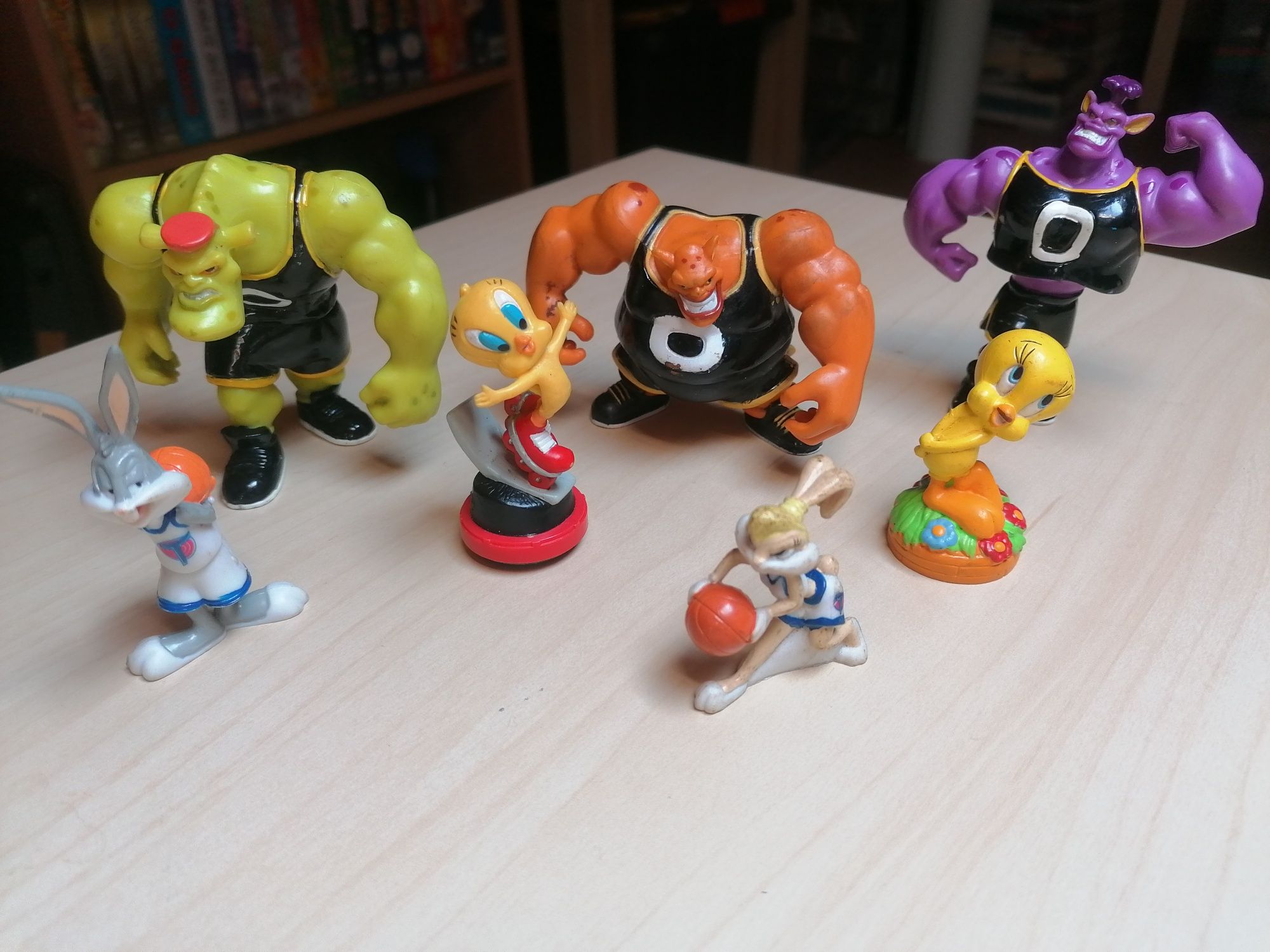 Figuras Space Jam 1996 e outros