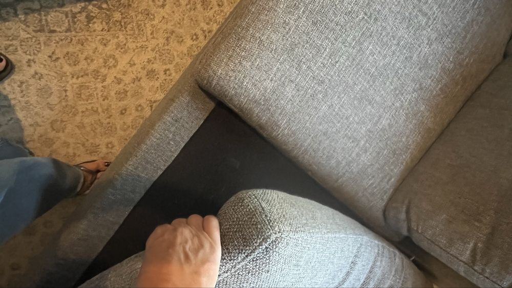 Par de sofas Area cinza