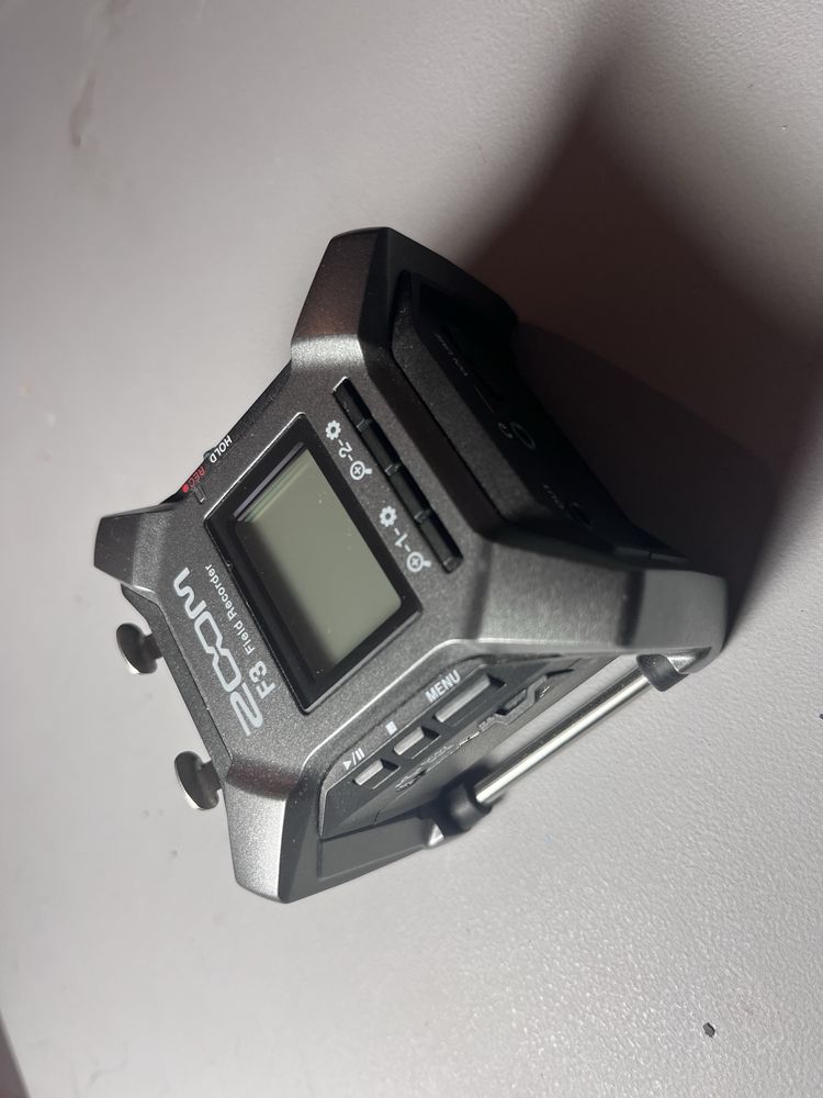 Zoom F3 gravador