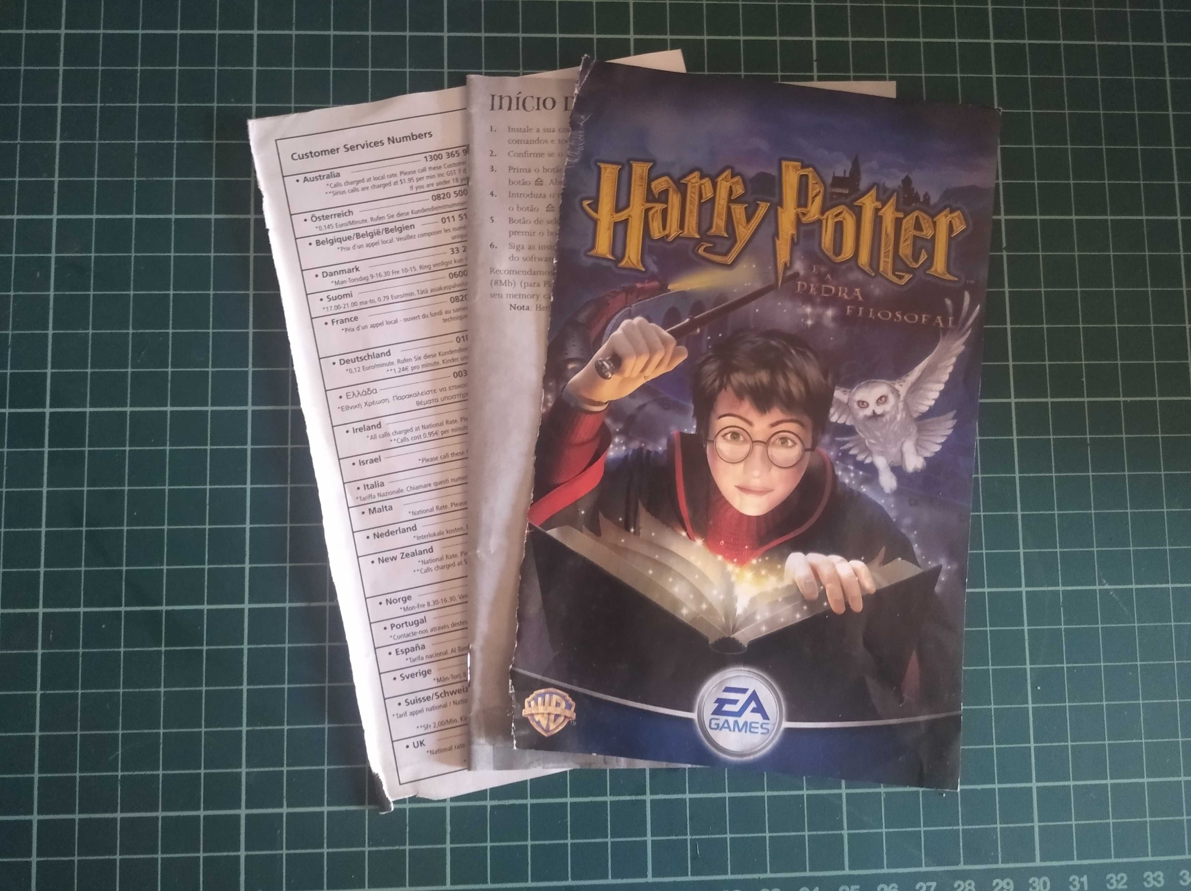 Jogo de PS2 Harry Potter And The Philosopher's Stone