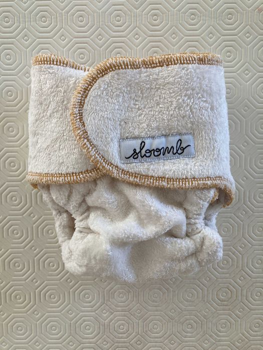 Fralda de Contorno Recém Nascido Snapless Mini Velour Sloomb