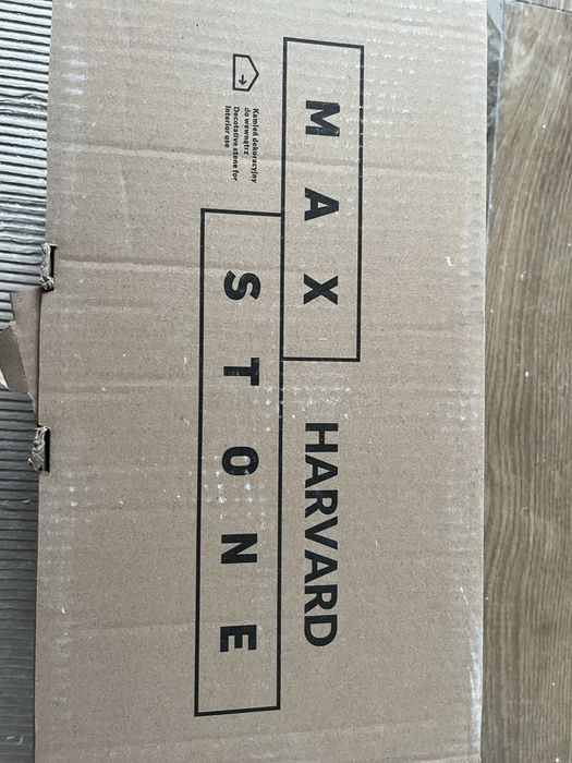 Max stones harvard kamien dekoracyjny cegiełki białe gipsowe