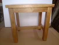 Taboret.stolek debowy