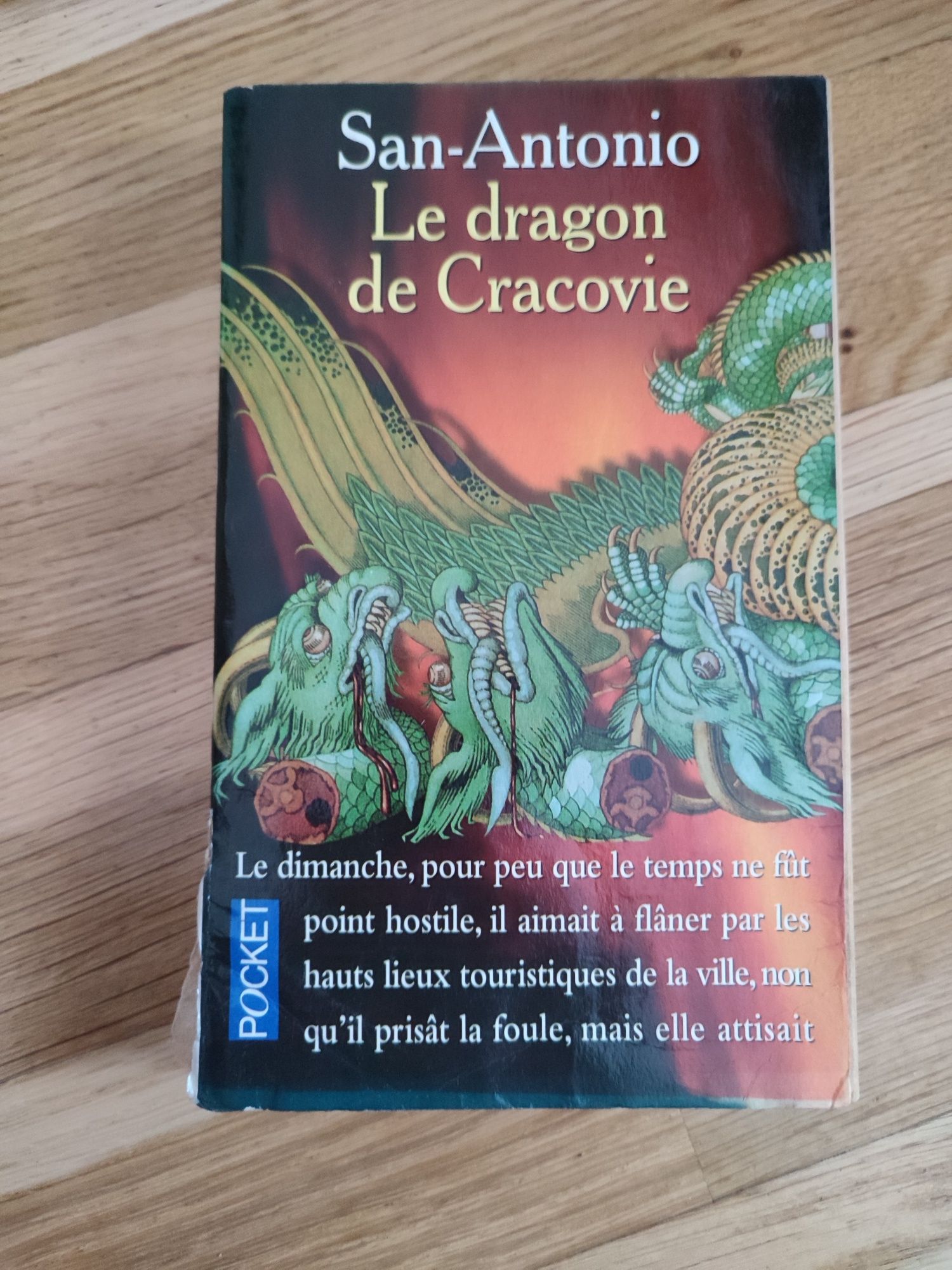 Le dragon de Cracovie - San Antonio - książka po francusku