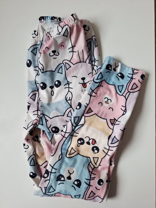 Legginsy 128 11 par paczka legginsów paka legginsow
